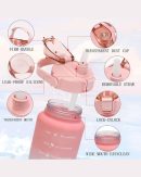 Set of 3 Motivational Water Bottle