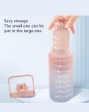 Set of 3 Motivational Water Bottle